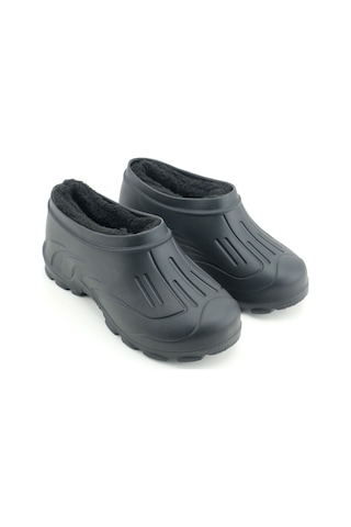 Gezer Erkek Kışlık İçi Peluşlu Çıkarılıabilir Rahat Taban Kısa Eva Kar Bot Siyah