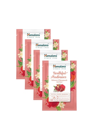 Himalaya Nar Özlü Kırışık Karşıtı Kağıt Yüz Maskesi 4 x 30 G