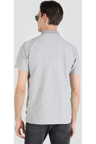 Colin'S Regular Fit Gri Erkek Polo Yaka Kısa Kol Tişört Cl1043613_Q1.V2_Gra