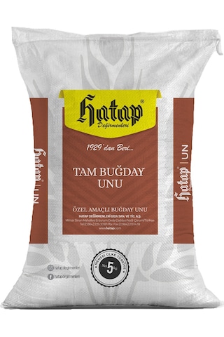 Hatap Tam Buğday Unu 5 KG