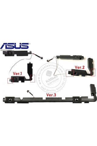 Asus Uyumlu K555L, X555L Notebook Speaker Seti - Ver.1 / NBYP052