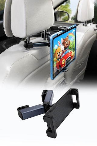 Araç Koltuk Arkası Tablet Telefon Tutucu Ayarlanabilir Döner Oto Tablet Standı Diğer