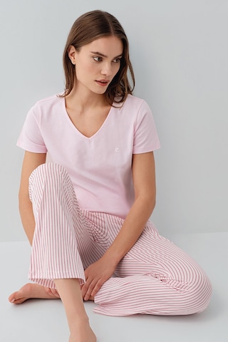 Pierre Cardin Kadın Pembe Pijama Takım Pembe