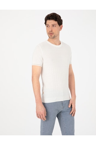 Pierre Cardin Erkek Ekru Kazak /triko 50303616-vr019 Ekru