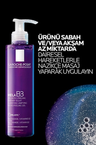 La Roche Posay Mela B3 Koyu Leke Karşıtı Temizleme Jeli 200 ML + Mela B3 Leke Karşıtı Serum 30 ML