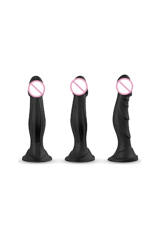 Carmine Vantuzlu Silikon Su Geçirmez Titreşimli Vibratör Dildo