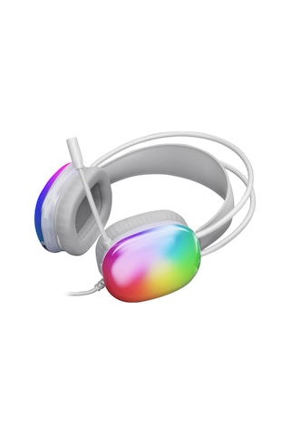 Lecoo HT409 USB Kablolu Mikrofonlu Kulak Üstü RGB Gaming Kulaklık