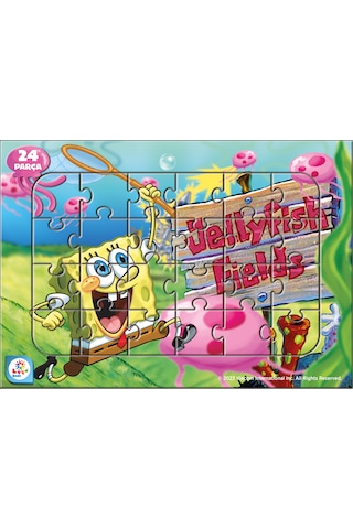 Spongeboob Frame Puzzle Seti
