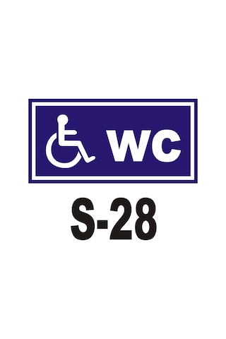 Pvc Dekota Uyarı - Ikaz Levhası Engelli Bay-Bayan Wc Pvc Dekota Uyarı - Ikaz Levhası Engelli Bay-Bayan Wc