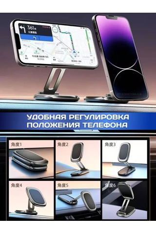 Technoroom Araba İçin Manyetik Telefon Tutucu 225096417 Siyah