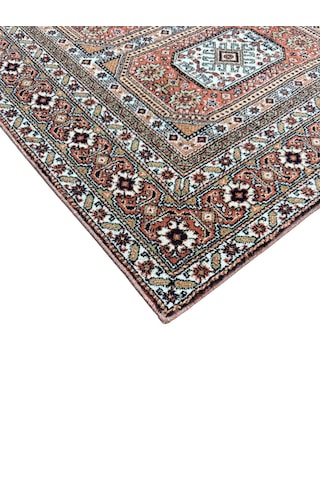 Saray Halı Klasik 412-g 93x192 Az Hatalı Kiremit %100 Yün Halı Kiremit