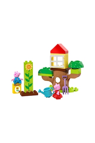 LEGO® DUPLO® Peppa Pig Bahçe ve Ağaç Ev 10431 - 2+ Eğitici Oyuncak Yapım Seti (20 Parça)