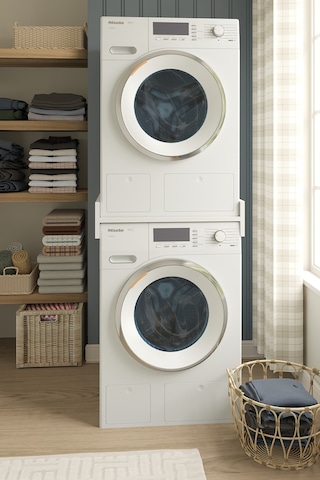 Milano Banyo Dolabı Çamaşır Ve Kurutma Makinesi Dolabı Çamaşır Makinesi Rafı Beyaz Beyaz