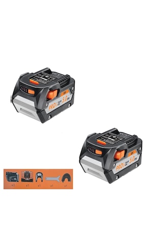 Aeg BEWS18-125BLLI-502C 5.0AH Akülü Kömürsüz Avuç Taşlama 125 MM