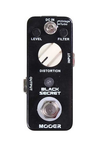 Mooer Mds1 Micro Serisi Black Secret Distortion Pedalı