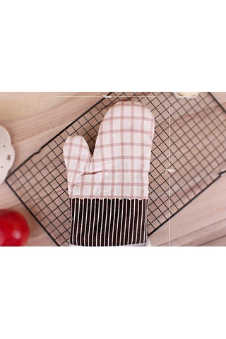 2 Adet Kalınlaştırılmış Pamuklu Mikrodalga Eldiveni, Isı Yalıtımı Diğer