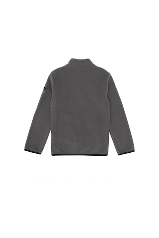 U.S. Polo Assn. Erkek Çocuk Gri Fermuarlı Sweatshirt 50313853-VR024