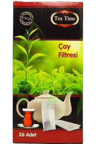 Tea Time Çay Filtresi (Çay Demleme Poşeti) 10 x 26'lı
