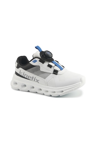 Kinetix Ergos F 5pr Beyaz Erkek Çocuk Spor Ayakkabı Beyaz-sıyah-saks