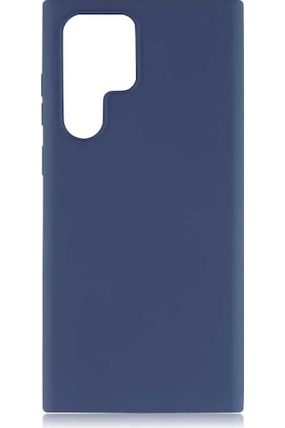 Zore Galaxy Uyumlu S22 Ultra Kılıf Msra Premier Silikon Kapak - Siyah Siyah