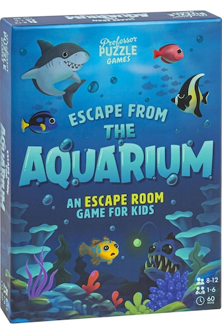 Professor Puzzle - Dedektif Aile Oyunu - Escape From The Aquarium