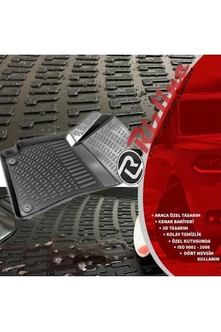 Volvo V60 3d Havuzlu Paspas 2010-2018 Arası Rizline