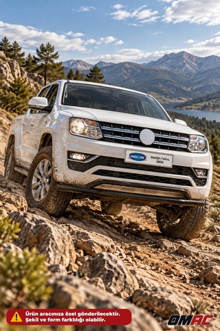Mercedes X-class 2017-2026 Uyumlu Araca Özel Vegas Ön Alt Koruma Siyah