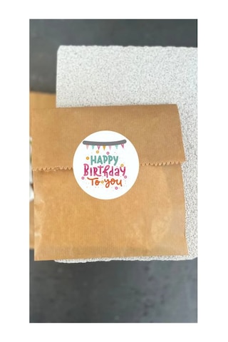 Happy Birthday Doğum Günün Kutlu Olsun Hediyeler İçin Çıkartma St