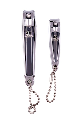 Anchor Çift Renkli Katelalı Tırnak Makası Seti 2 Li Siyah (GX108) GKH