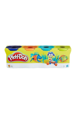 B5517 Play-doh 4'lü Hamur / +2 Yaş Çok Renkli