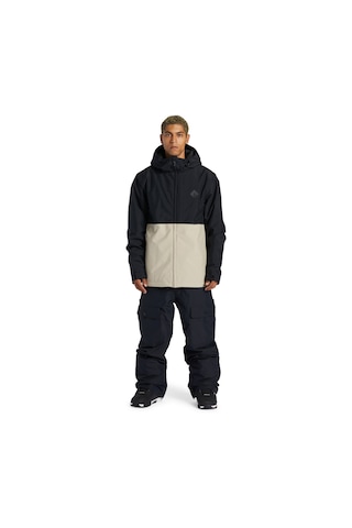 Dc Dc Basis Erkek Siyah Snowboard Ceketi 10010