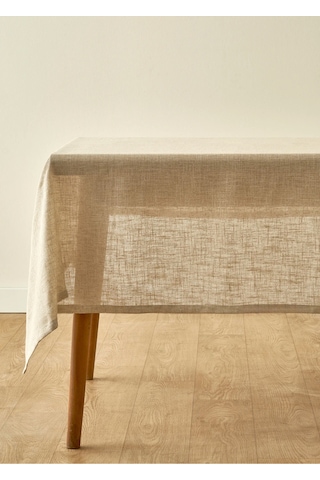 Bella Maison Miva Simli Masa Örtüsü Gold 150x250 Cm Gold