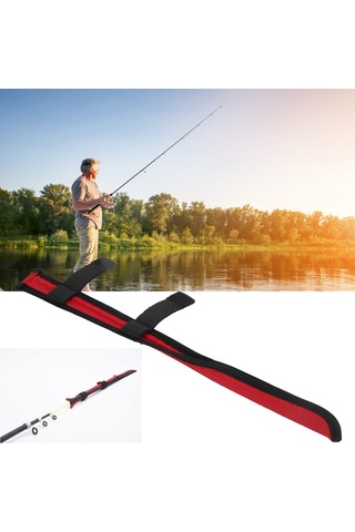 Geeroyoo Karbon Olta Sapı Koruması, Kırılmayı Önleyen Oxford Kumaş Koruyucu Kılıf, Uyumlu Telli Tasarım, Dayanıklı Ve Pratik