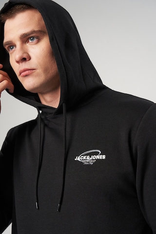 Jack & Jones Erkek Sweat 12284472 Siyah Siyah