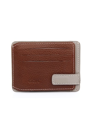 Gönderi(R) Gön Hakiki Deri Unisex Kartlık 06521-Taba-S Taba