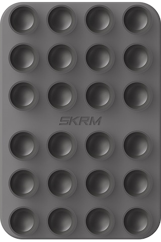 Skinarma Stax Magnetik Vakumlu Düz Zemin Telefon Tutucu Füme