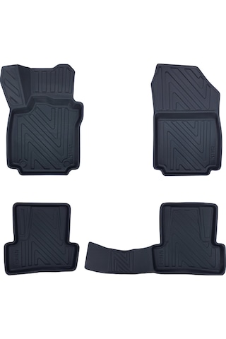 Renault Clio 3 2005-2012 Premium Seri Araca Özel 3d Havuzlu Oto Paspas