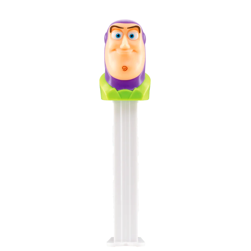 Pez Dispenser Toy Story Buzz Meyve Aromalı Şekerleme Makinesi Ve Şekerleme Yedekleri