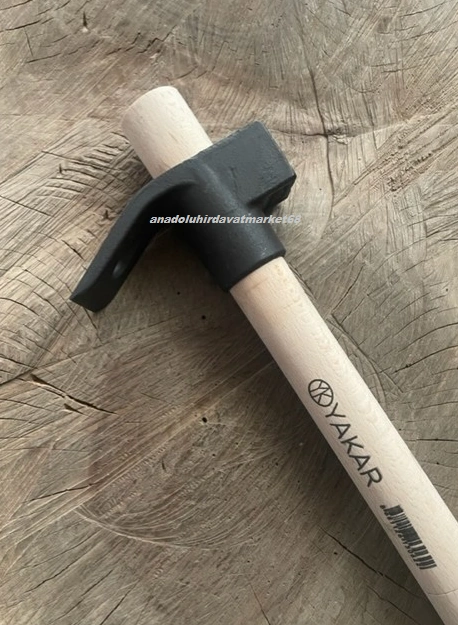 Yakar Mıknatıslı Keser Çelik Usta Keseri Dövme Çelik Keser 430gr Saplı