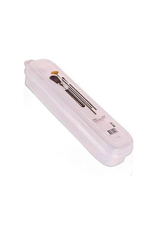 Banyo Dekoru İçin Multi Şeffaf Kapaklı Çanta İçi Muhtelif Saklama Kutusu Diğer