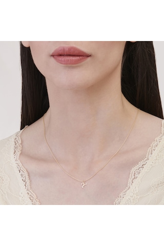 Altınbaş Altın Y Harfi Kolye Yklıntgk01-25295