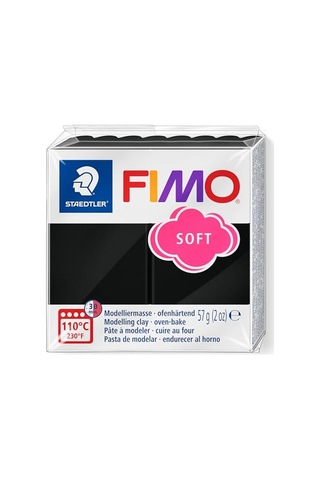 Fimo 8020-9 Fimo Soft Modelleme Kili 57 Gr. Siyah