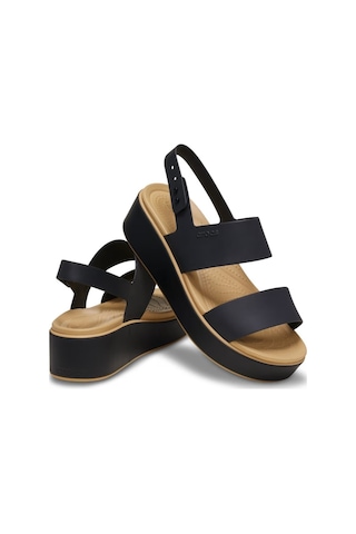 Crocs Brooklyn Matte Wrap Low Wedge Kadın Sandalet 211802 0rı