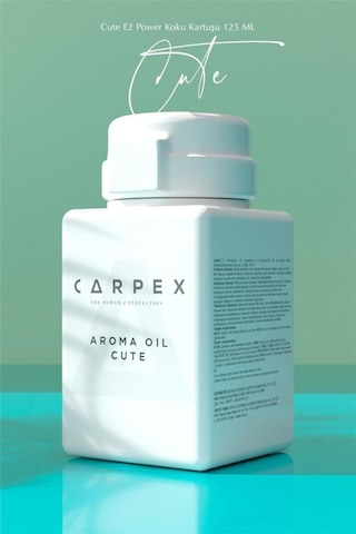 Carpex Cute 125 Ml. Classic Seri E2 Power Makine Koku Kartuşu 6 Adet Cute