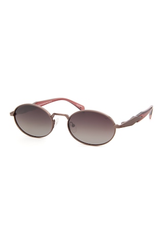 Zen Milano Eyewear Ps33218-c20 55 Polarize Unisex Güneş Gözlüğü Kahverengi