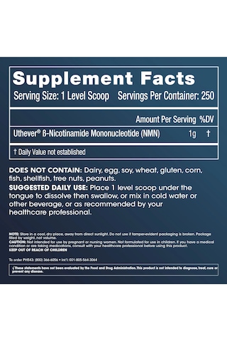 Prohealth Longevity Nmn Pro Pure Powder Nicotinamide Mononucleotide - 250 Servis Aromasız