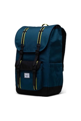 Herschel Little America Su İtici Kumaş Sırt Çantası, 16" Laptop Uyumlu, 30 L-24062 Mavi