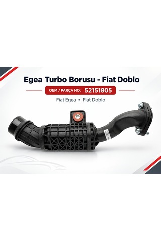 Fiat Egea Turbo Çıkış Borusu Euro 6- 1.6 Multijet 52151805