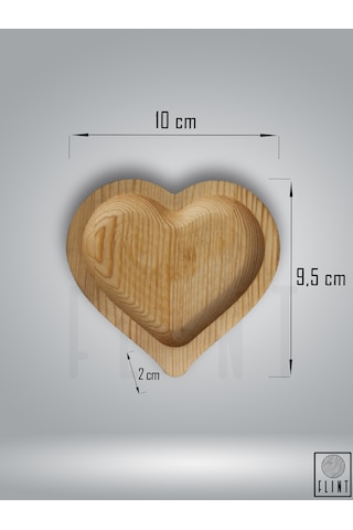 Bambu Ahşap Çerezlik Lokumluk Sunumluk 3 Parça Dekoratif Tabak