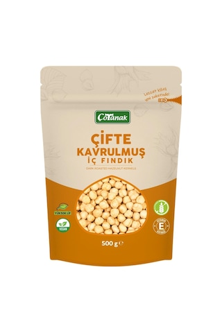 Çotanak Çifte Kavrulmuş İç Fındık 500 G